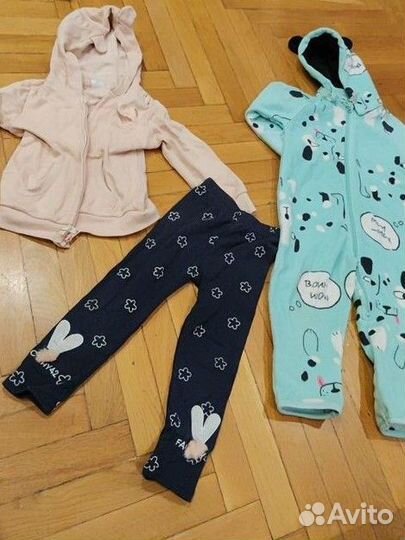 Одежда для девочки пакетом 86-92размер