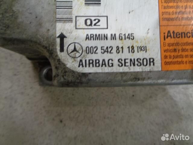 Блок управления AIR BAG Mercedes Benz M-Class W16
