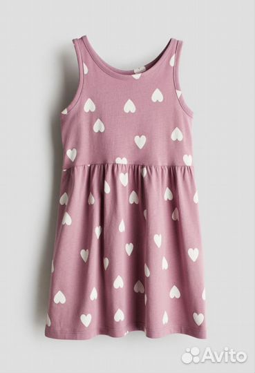 Платье hm 110/116, 122/128 новое