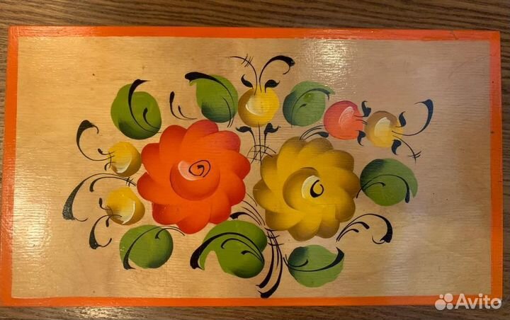 Шкатулка деревянная СССР