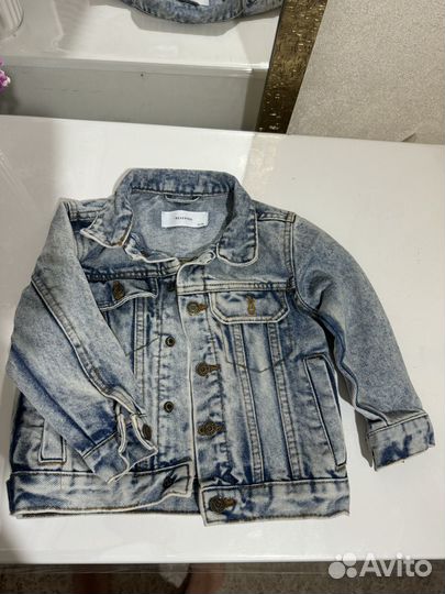 Джинсовая куртка детская reserved 92