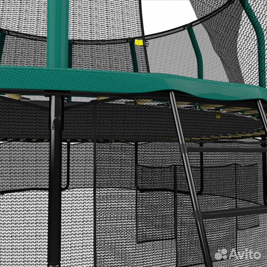 Батут unix line supreme game 14 ft (green)