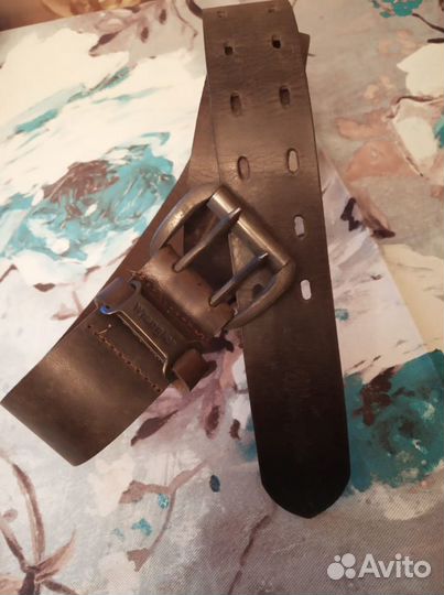 Ремень джинсовый