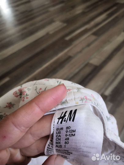 Бейсболка кепка hm на девочку