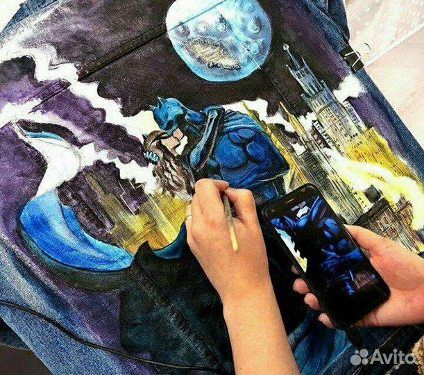 Услуги художника. Роспись одежды