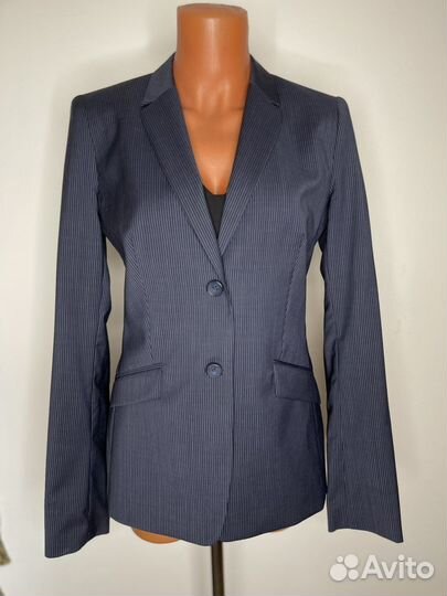 Vassa co пиджак жакет шерсть кашемир 44