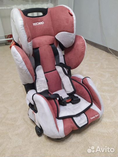 Детское автокресло 15 до 36 кг recaro
