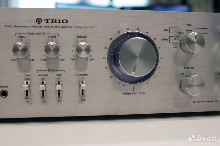 ◇TRIO トリオ KA-7100D プリメインアンプ AC100V 150W - アンプ