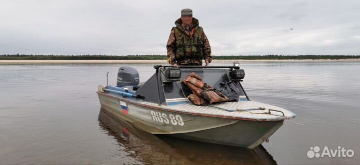 Лодка Южанка 2, мотор Yamaha F50, прицеп заводской