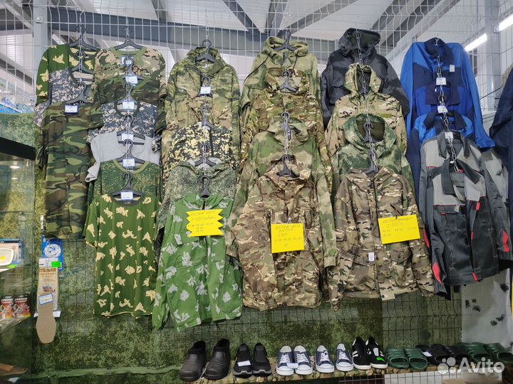 Костюм демисезонный, летний, маскхалат, камуфляж
