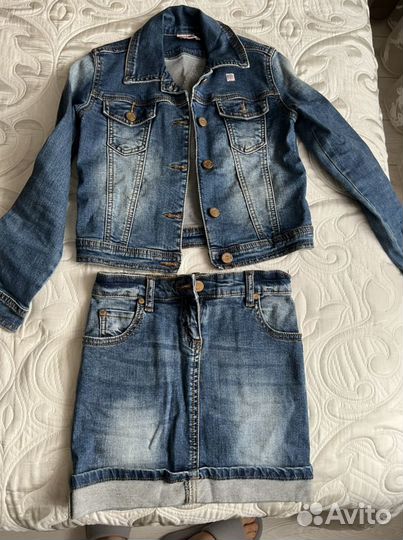 Джинсовый костюм Iceberg