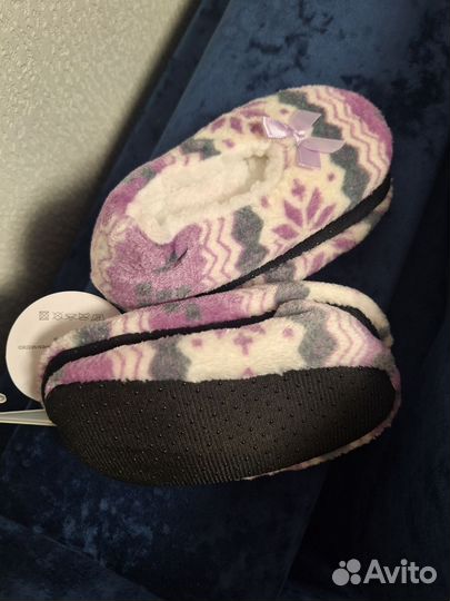 Тапочки домашние детские