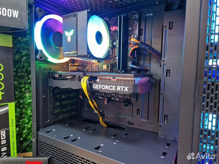Новый Игровой RTX4060/i5-12400f/16gb/512gb/600w пк