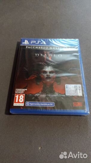 Diablo 4 ps4 диски новые русская озвучка