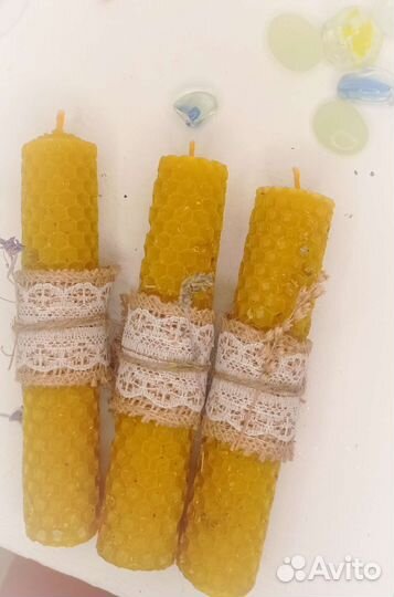 Свечи из вощины