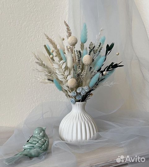 Сухоцветы/стабилизированные цветы/букет