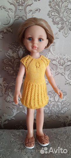 Вязанная одежда для кукол