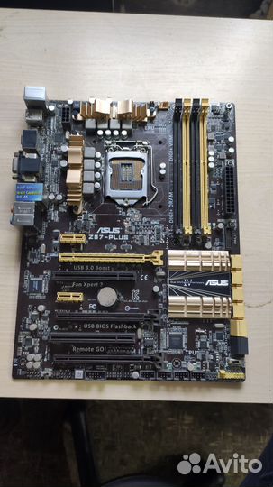 Материнская плата asus z87-plus lga 1150