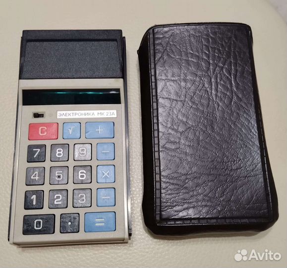 Калькулятор электроника мк 23А