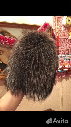 Шапка из меха Чернобурки