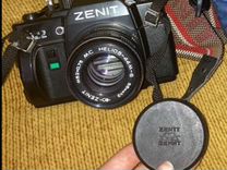 Пленочный фотоаппарат зенит 122 + helios-44M-6