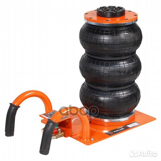 Домкрат пневматический 3т 150-400мм, 3 секции