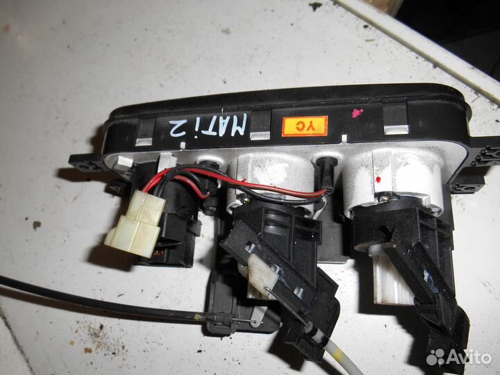 Блок управления печкой Дэу Матиз Daewoo Matiz