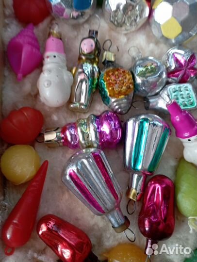 Елочные игрушки СССР