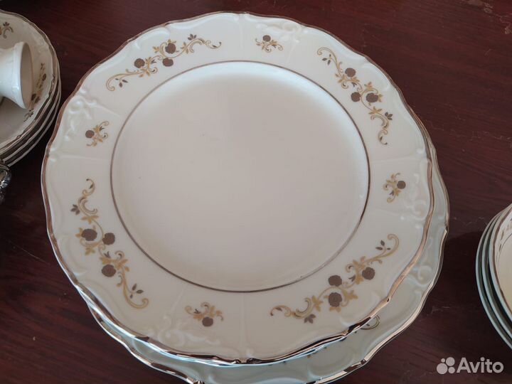 Чешский Сервиз столовый и чайный