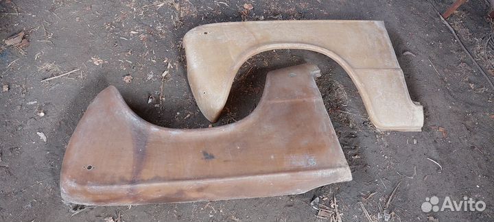 Пластиковые крылья ваз 2101