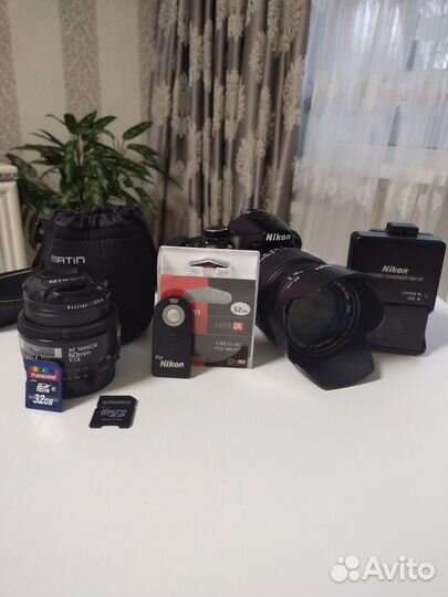 Зеркальный фотоаппарат nikon d3200