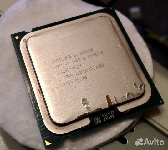 Легендарный Intel Core 2 Extreme Edition QX9650 купить в Москве с ...