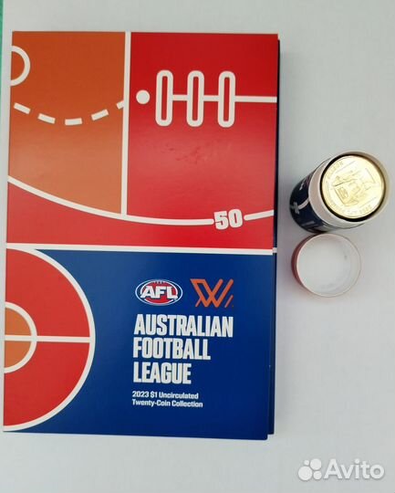 Австралия 20х1 доллар 2023 AFL