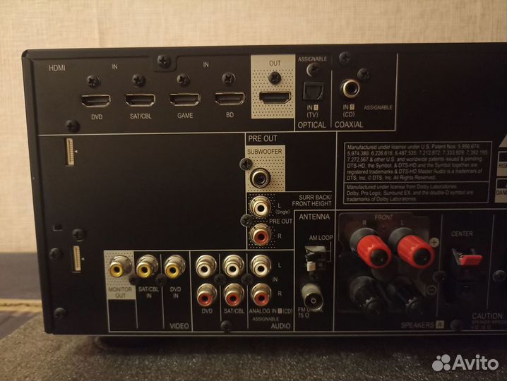 Ресивер pioneer vsx-422-k