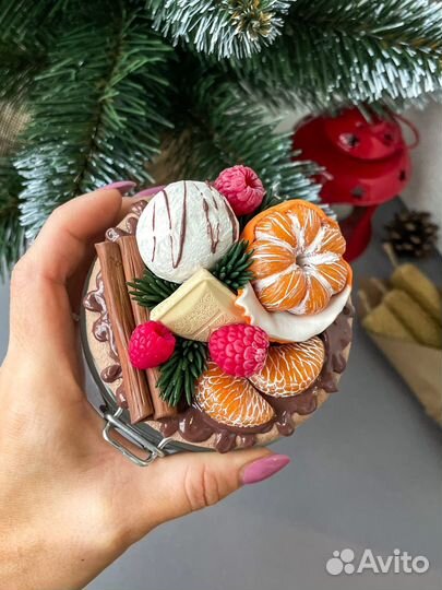 Баночка с декором