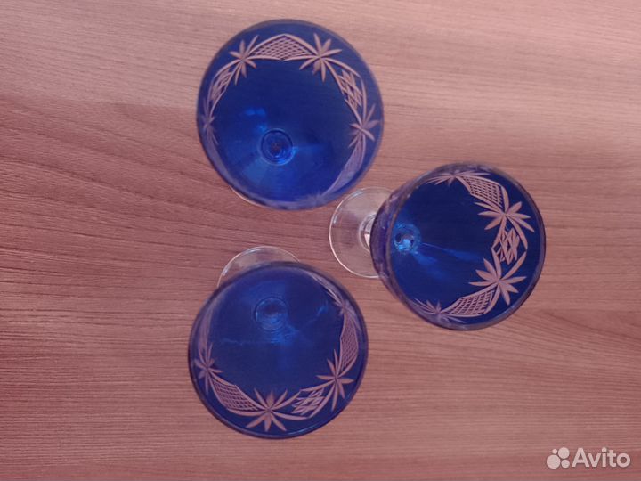 Хрустальные рюмочки СССР
