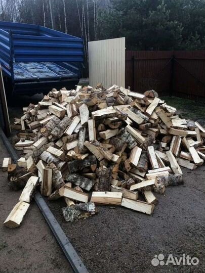 Дрова колотые березовые