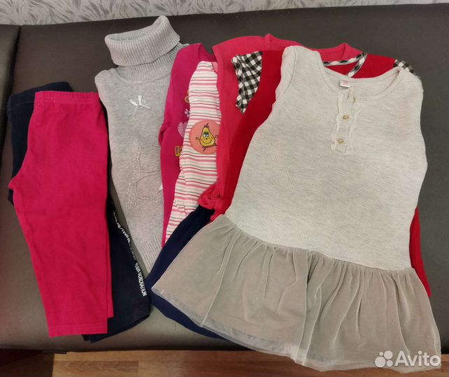 Вещи пакетом на девочку 104