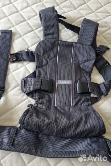 Рюкзак-переноска BabyBjorn One Mesh антрацит