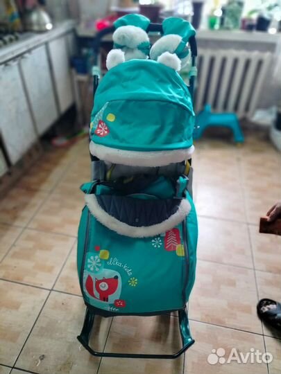 Санки - коляска фирмы Nika-72