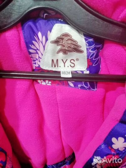 Зимний комбинезон для девочки