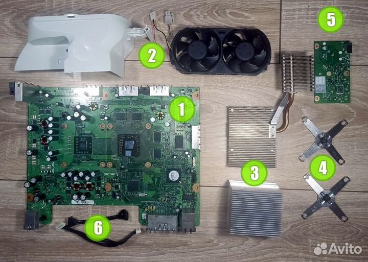 Запчасти для Xbox360