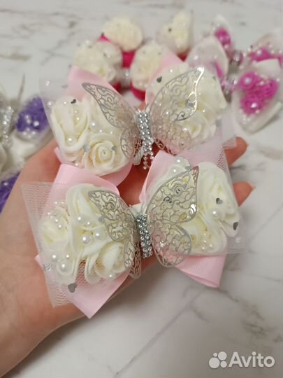 Резинки для волос ручной работы