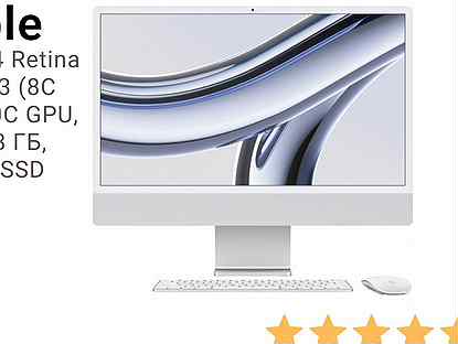 Apple iMac 24 M3 mqrk3