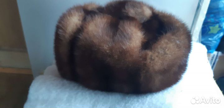 Шапка норковая женская бу
