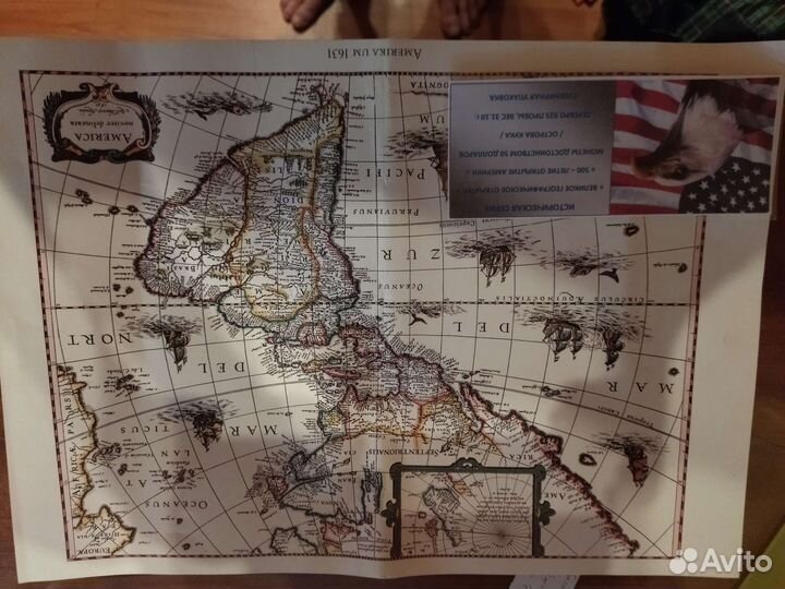 Подлинный набор монет 500 лет Америки