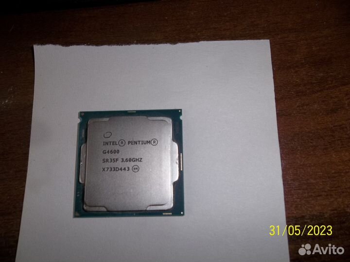 Intel pentium G4600 socket 1151
