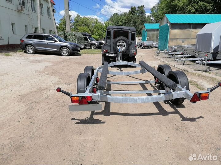 Прицеп для катера от мзса 81773G.021.Доставка
