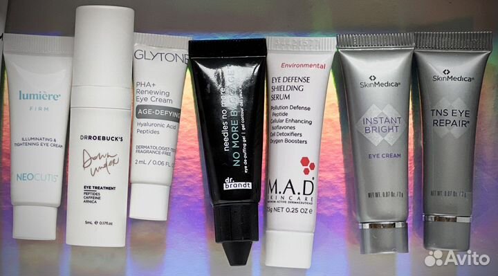 Миниатюры кремов для век