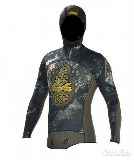 Гидрокостюм C4 Extreme Camo 5 мм, только куртка
